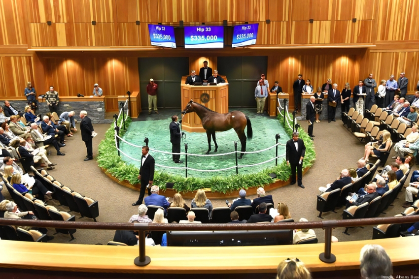 Records galore at Fasig-Tipton Saratoga sale